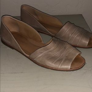Franco Sarto tan open toe d’orsay sandal sz 7.5